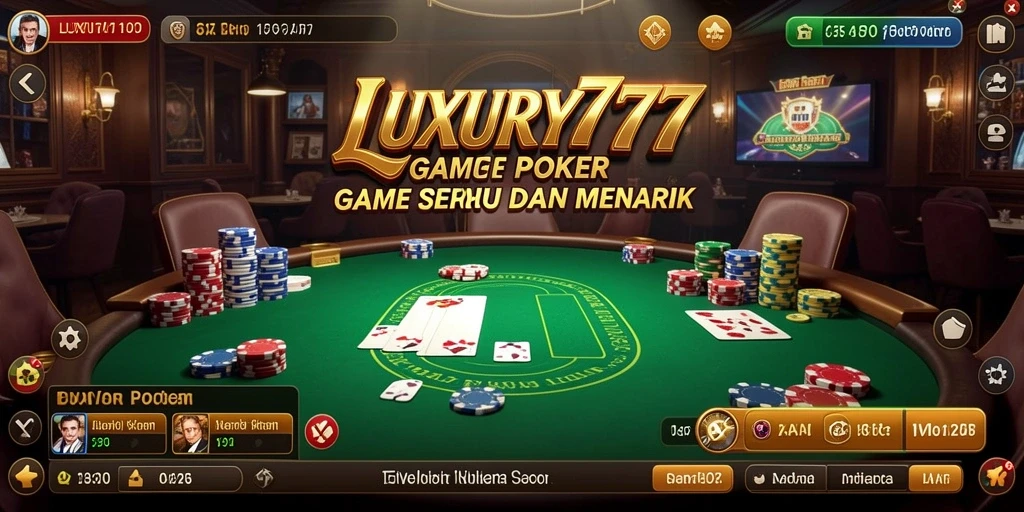 Tampilan gameplay LUXURY777 yang realistis dan mendebarkan.