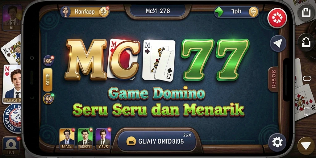 Gameplay Domino yang seru dan kompetitif di MC777.