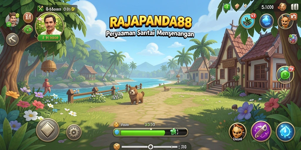 Screenshot gameplay RAJAPANDA88 yang seru dan interaktif.