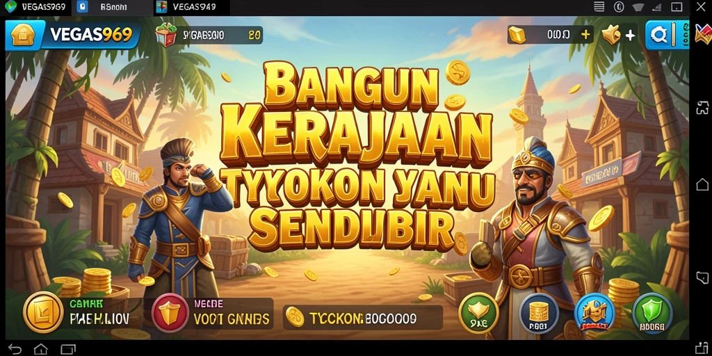 Tangkapan layar gameplay VEGAS969 menampilkan kerumitan mengelola bisnis Tycoon.