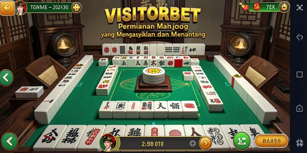 Gameplay Mahjong yang menantang dan menyenangkan dalam VISITORBET.