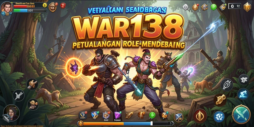 Screenshot gameplay ARPG yang menarik dari WAR138.