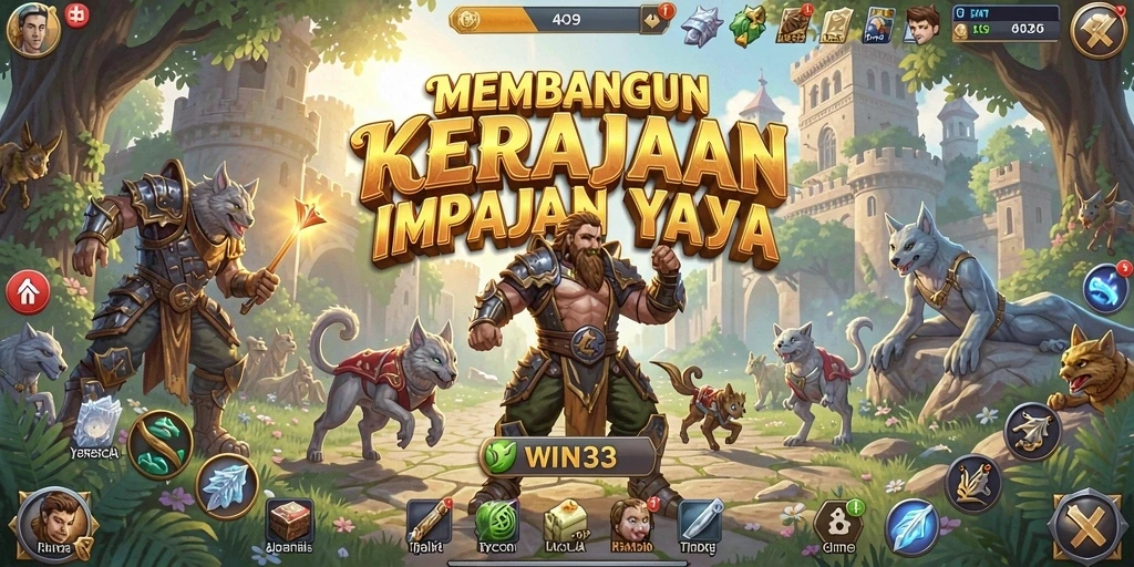 Tangkapan layar menampilkan gameplay Tycoon yang menarik dan strategis.